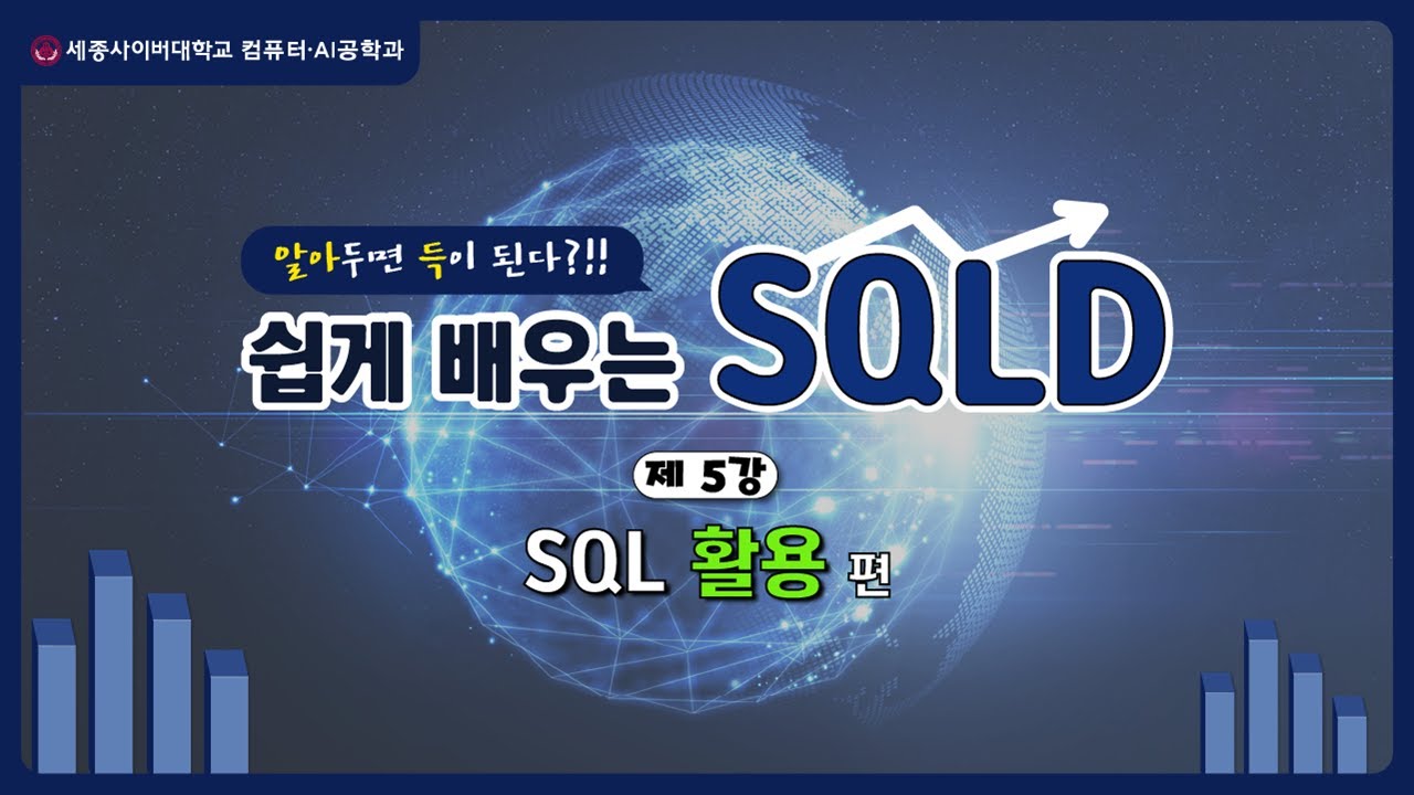 SQLD 자격증 특강 - 05. SQL 활용